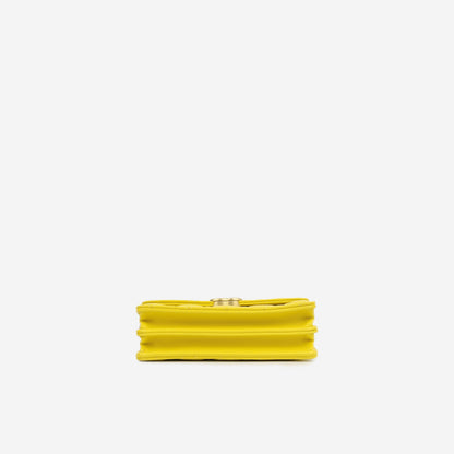 Chanel Seasonal Lacquer Chain Flap - Yellow