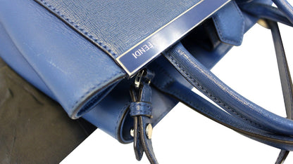 Fendi Roma Leather Red Shoulder Bag