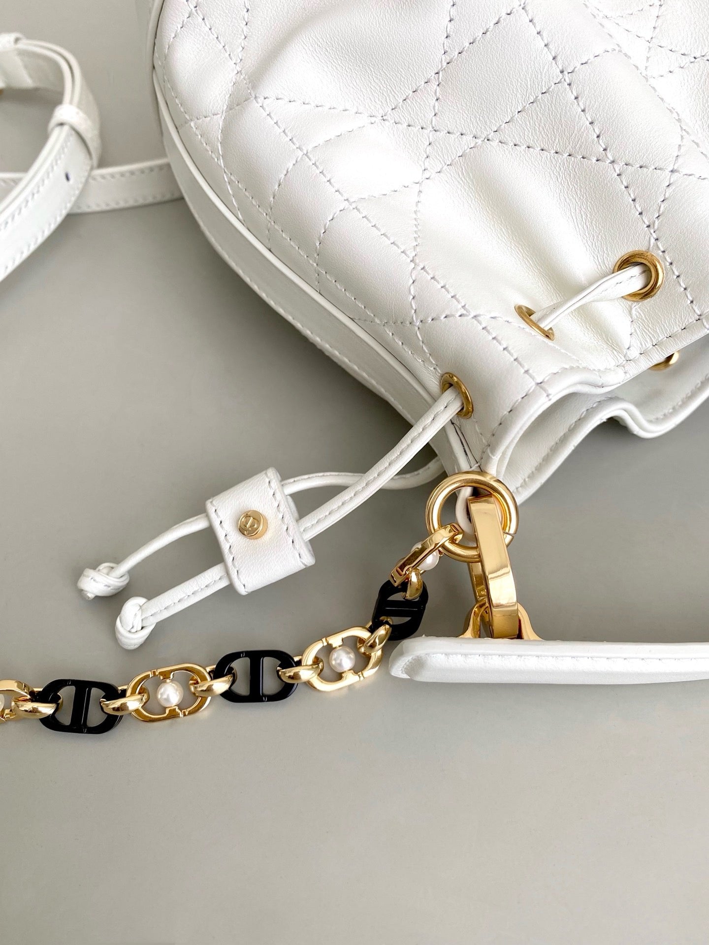 Dior Chain Leather Crossbody Bag