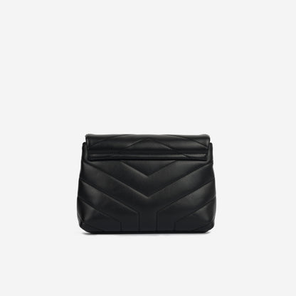 Saint Laurent Loulou Red Shoulder Bag Style 4