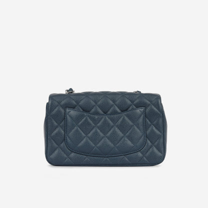 Chanel Mini Rectangular - Dark Blue