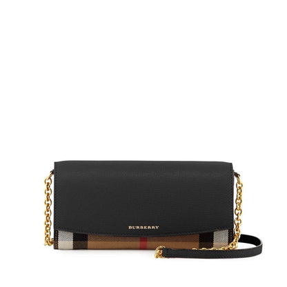 Henley Crossbody On Chain Bag Black
