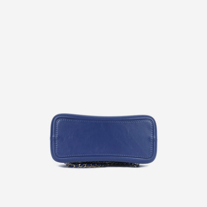 Chanel Gabrielle Calfskin Black Shoulder Bag Calfskin