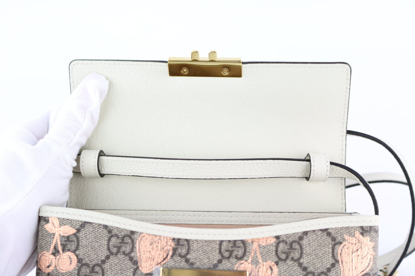 Top Handle Mini Padlock Crossbody