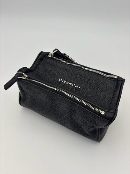 Givenchy Pandora Leather Wristlet Pouch