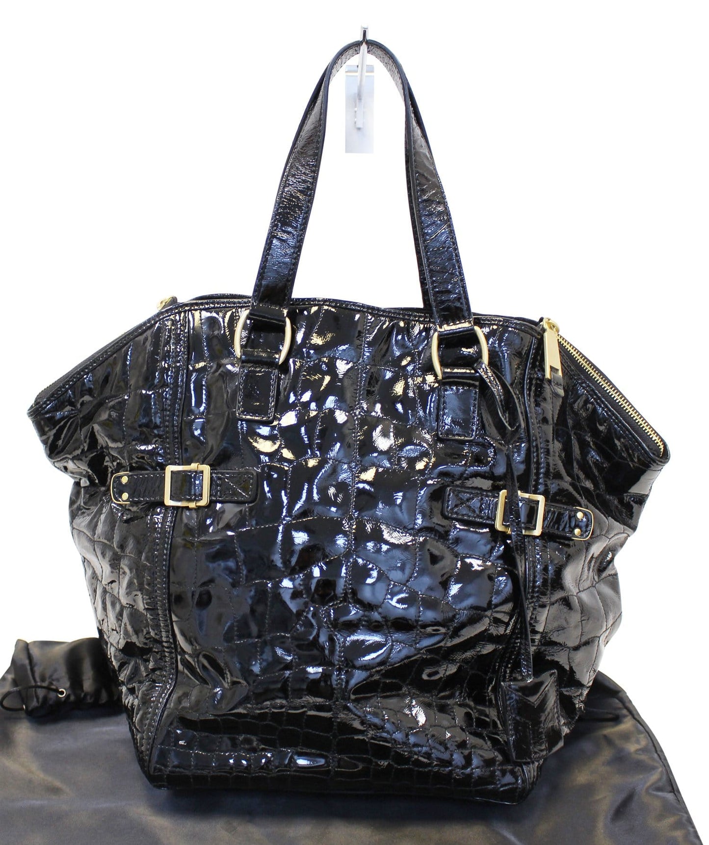 Saint Laurent Leather Black Tote Bag