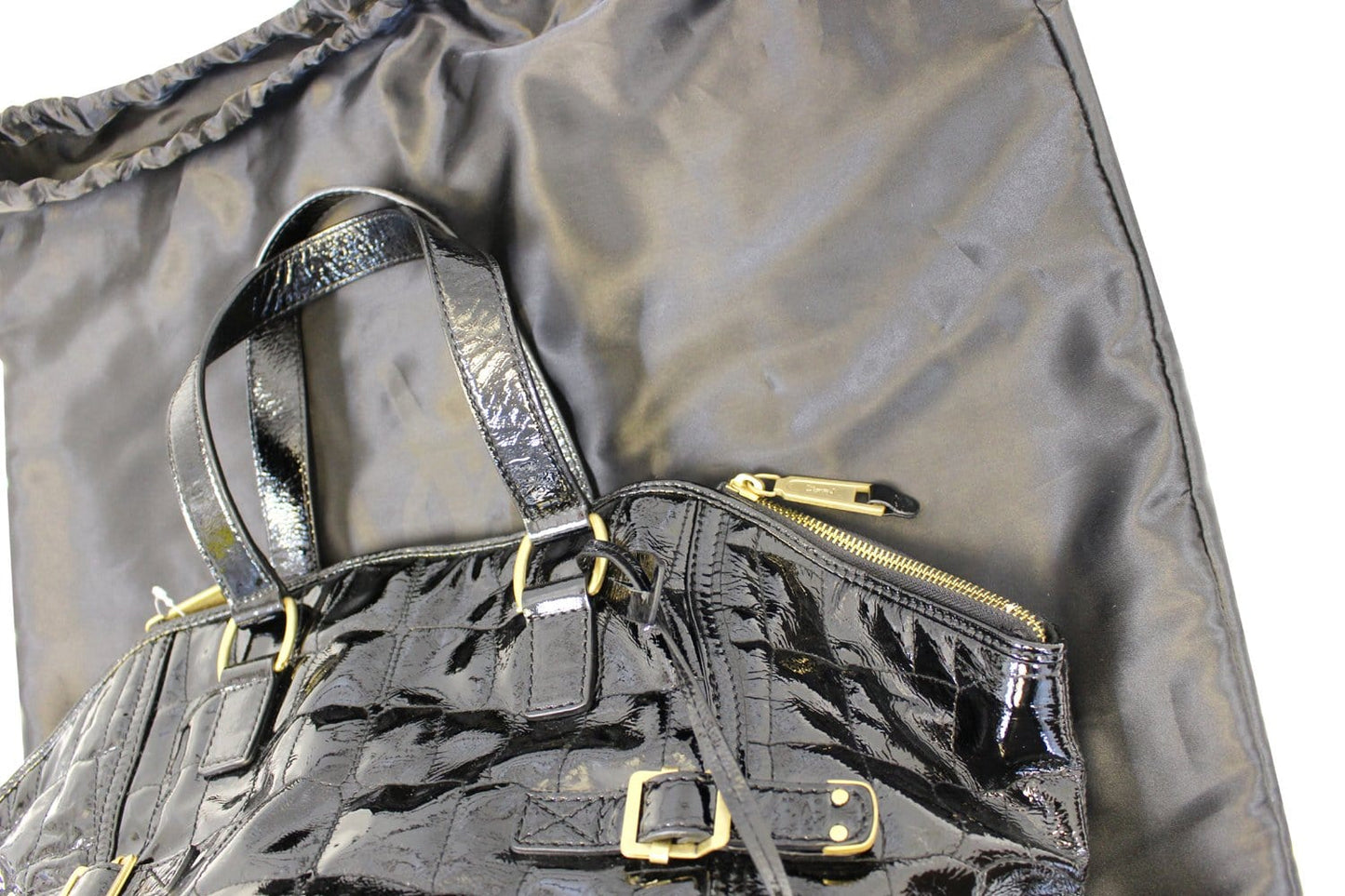 Saint Laurent Leather Black Tote Bag