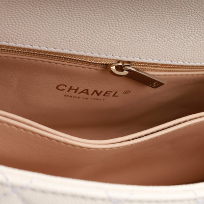 Chanel Coco Handle Caviar Black Shoulder Bag Style 8