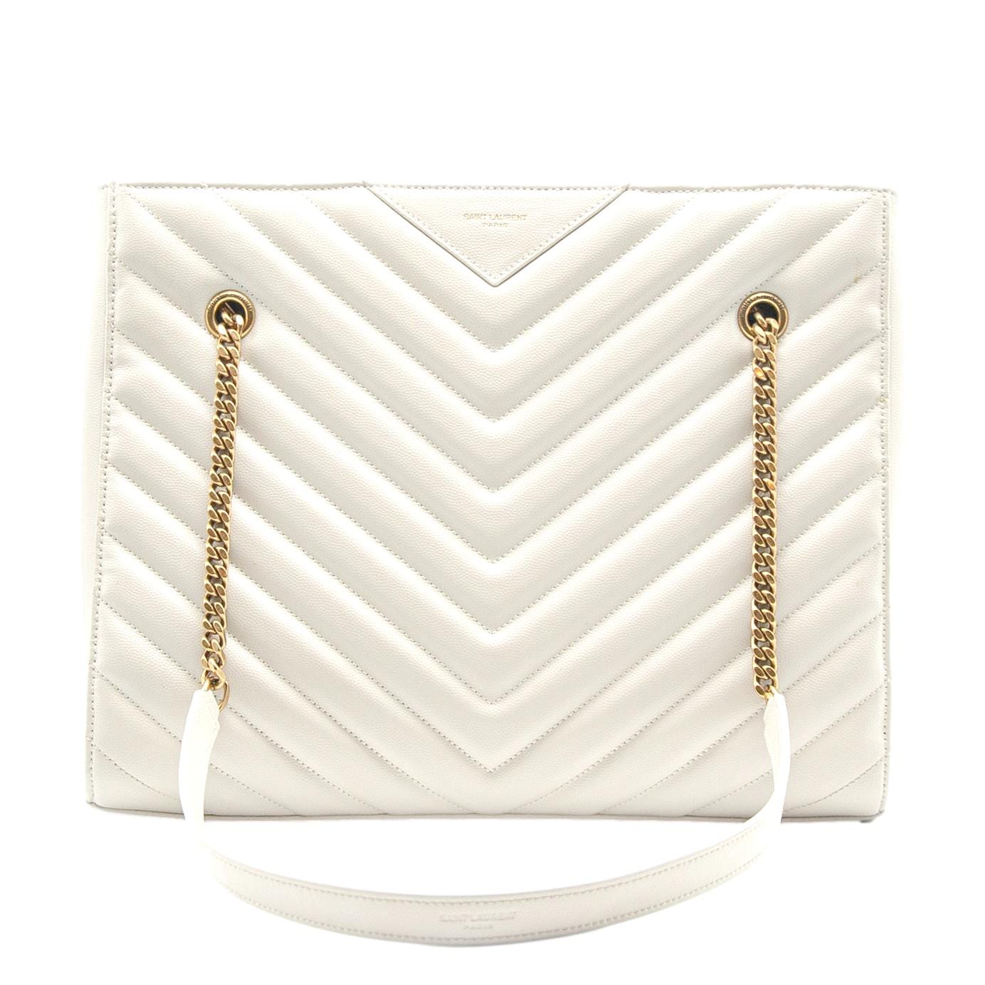 Saint Laurent Leather White Shoulder Bag Leather