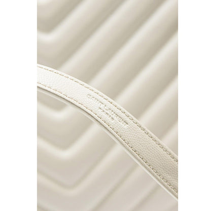 Saint Laurent Leather White Shoulder Bag Leather