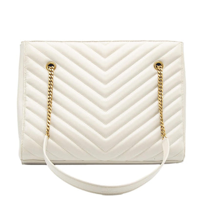 Saint Laurent Leather White Shoulder Bag Leather