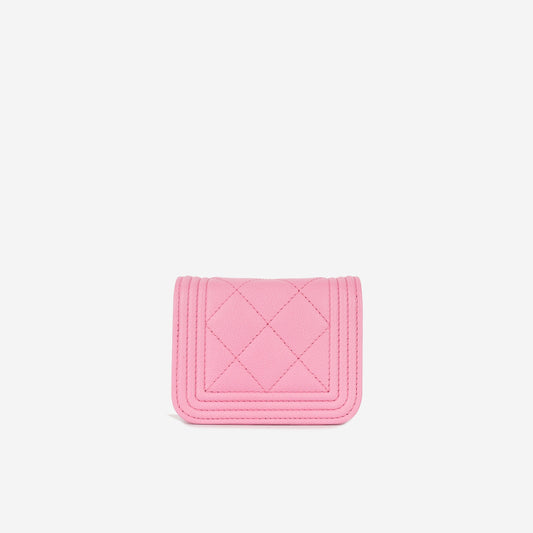 Chanel Boy Bag Lambskin Black Shoulder Bag Style 66