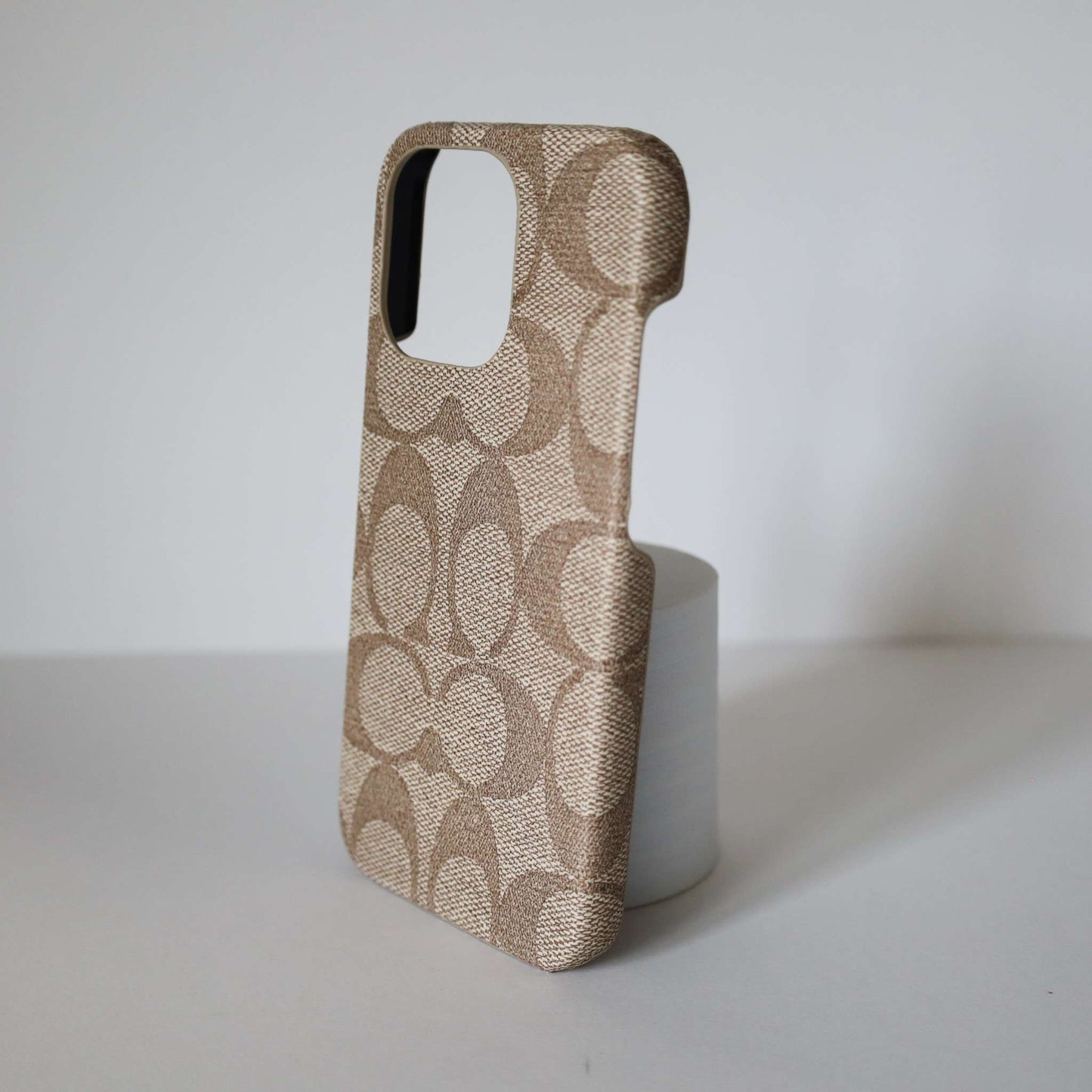 Coach iPhone 13 Case Light Beige for iPhone 11 12 13 pro Max