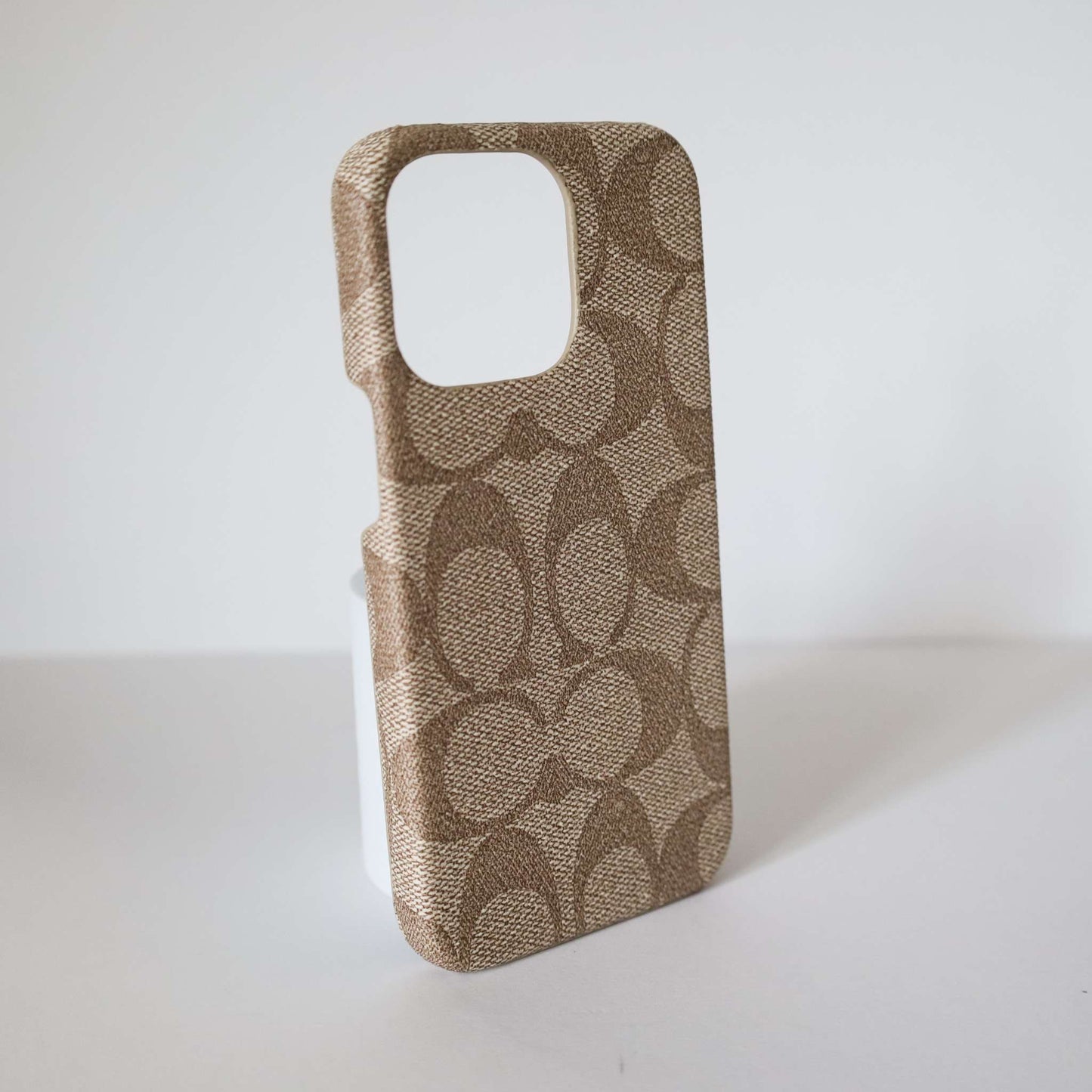 Coach iPhone 13 Case Light Beige for iPhone 11 12 13 pro Max
