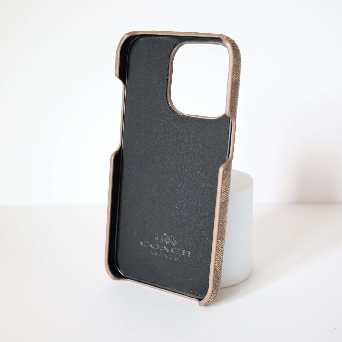 Coach iPhone 13 Pro Max Case Beige iPhone 11 12 13 Pro Max