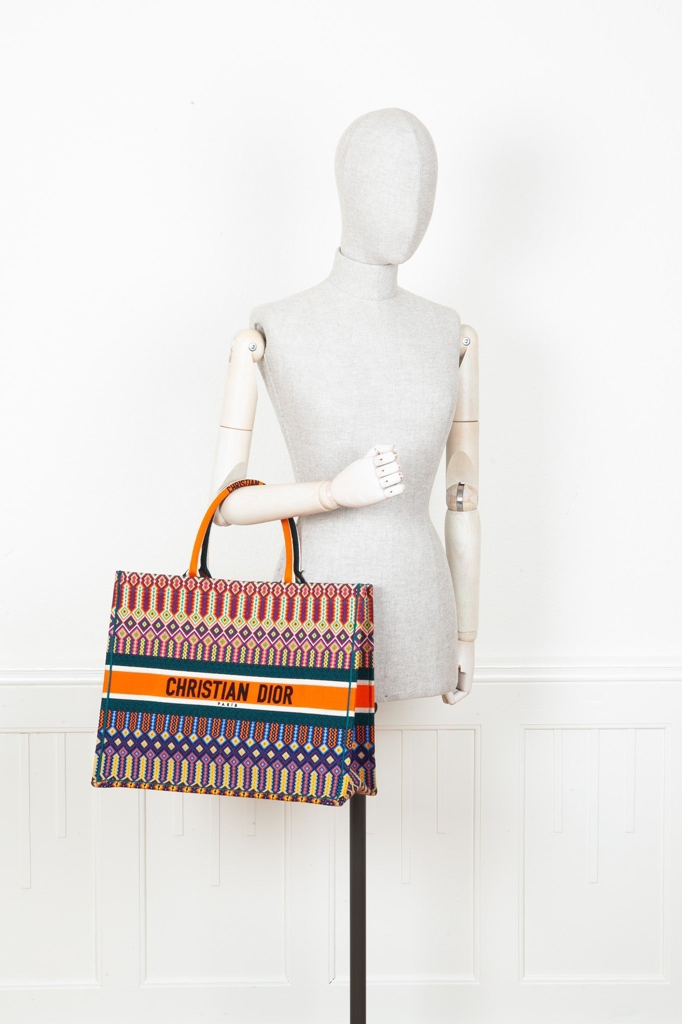 Dior Book Tote Canvas Tote Bag