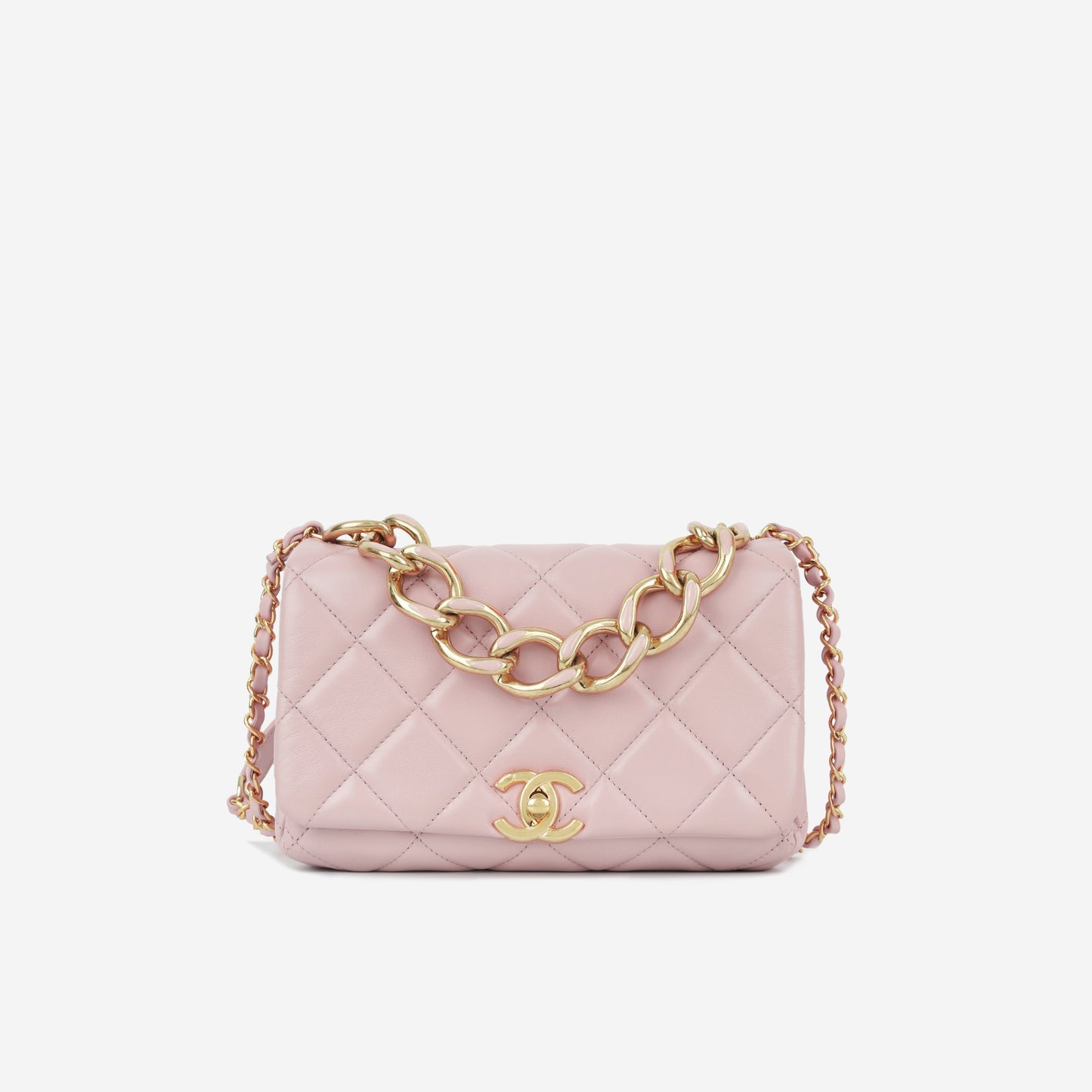 Chanel Seasonal Enamel Chain Top Flap