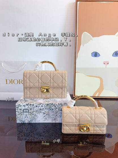 Dior Chain Leather Crossbody Bag