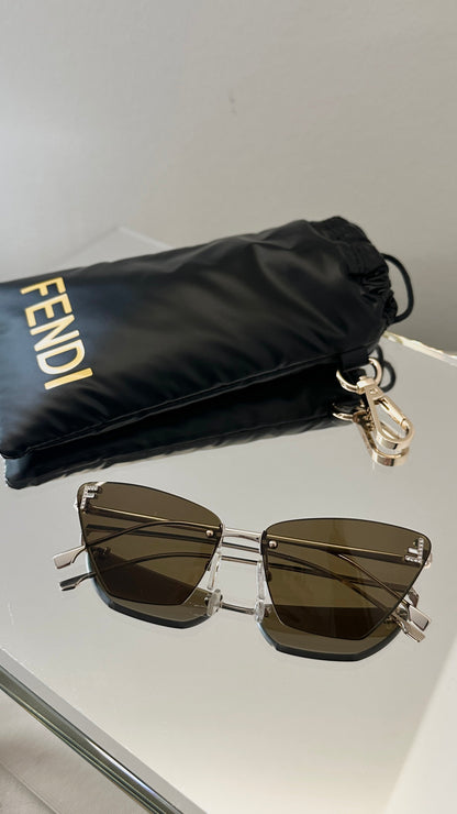 FENDI Sunglasses FE4160US Champagne