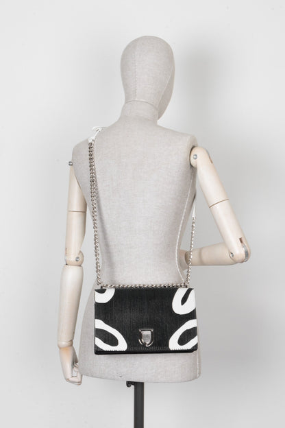 Christian Dior Printed Patchwork Diorama Medium Crossbody Bag