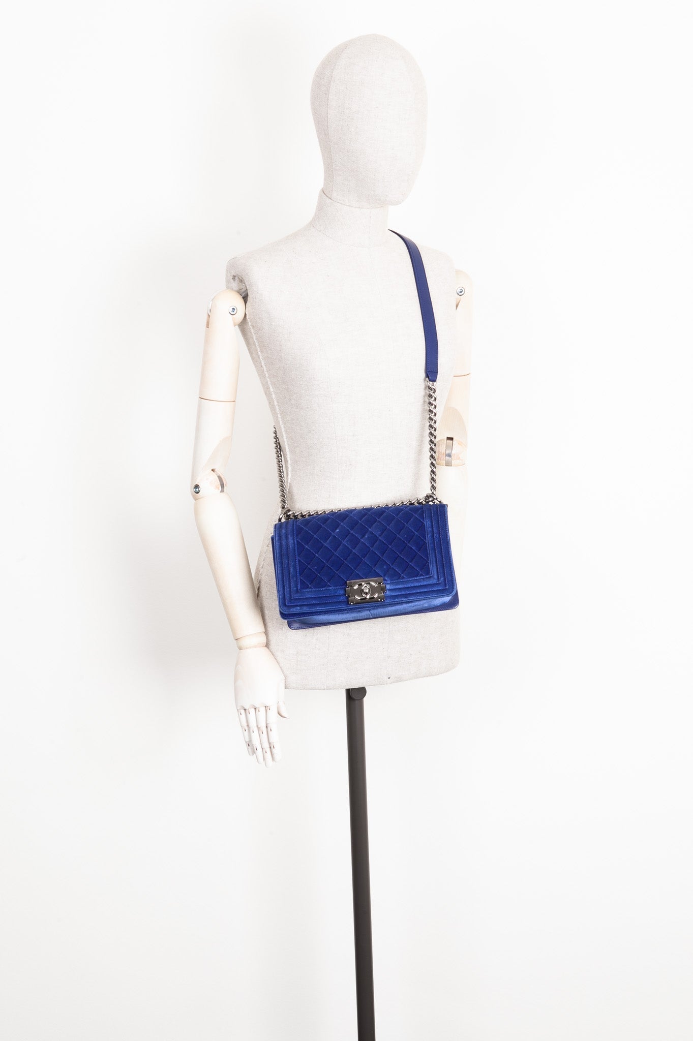 Chanel Boy Blue Luxury Handbag Style