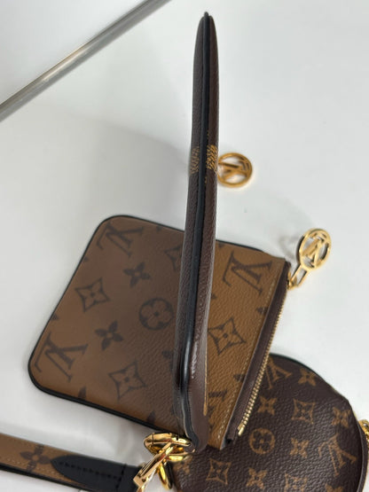 Louis Vuitton Reverse Monogram Giant Trio Pouch (JP)