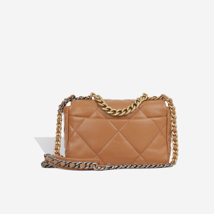 Chanel Chanel 19 Lambskin Gold Shoulder Bag Style 15