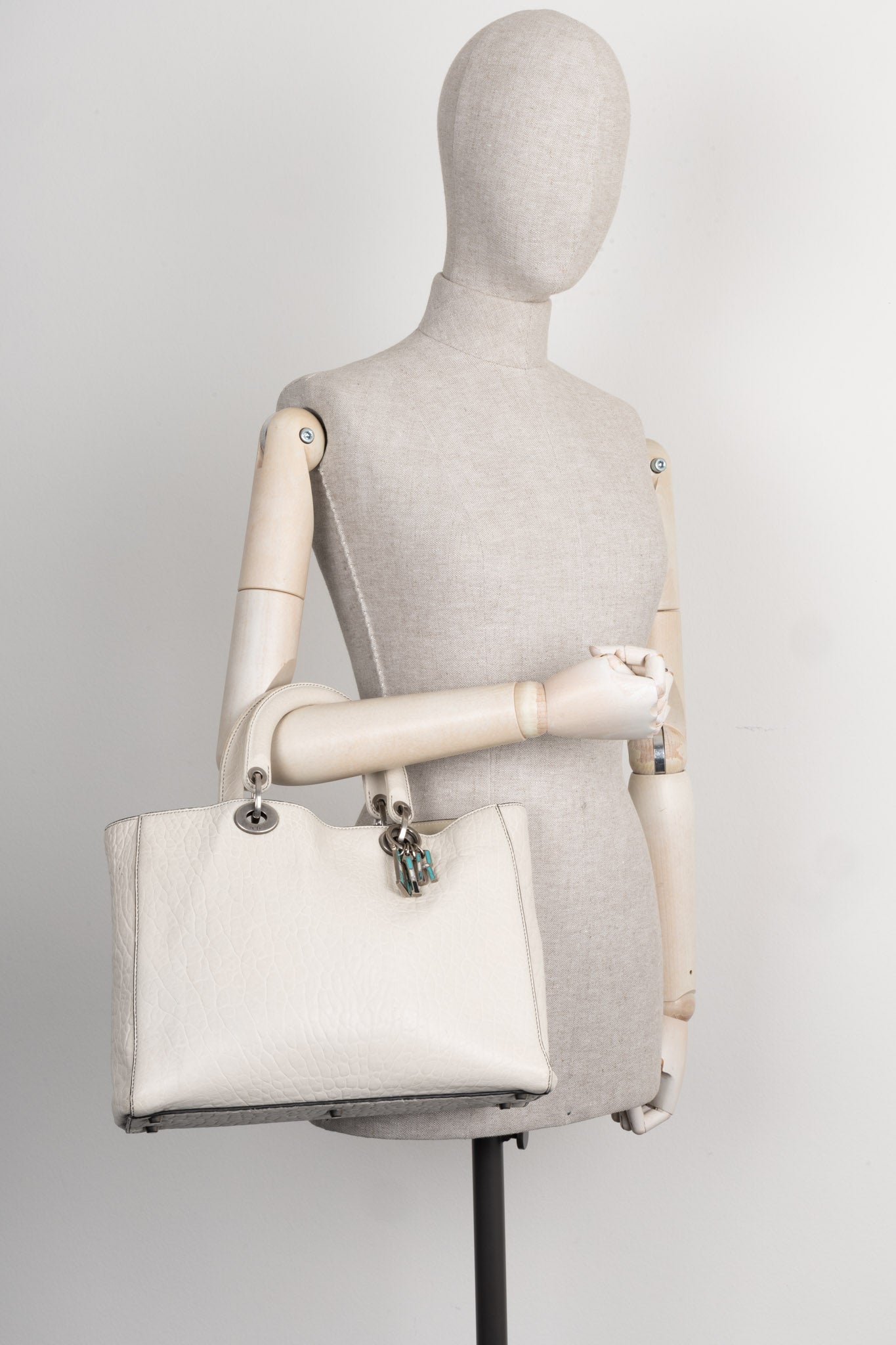 Dior Lady Dior Leather Handbag Style 116