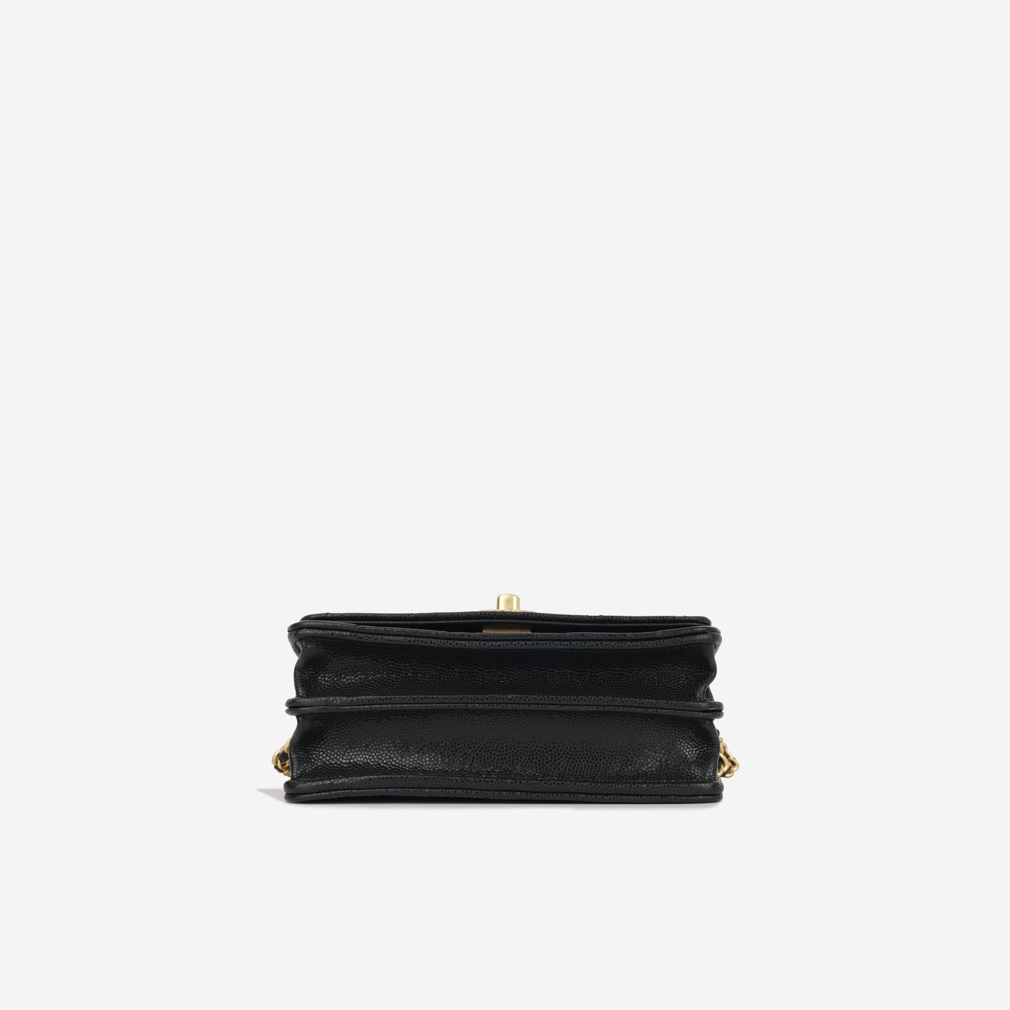 Chanel Luxury Lambskin Black Clutch Style 6