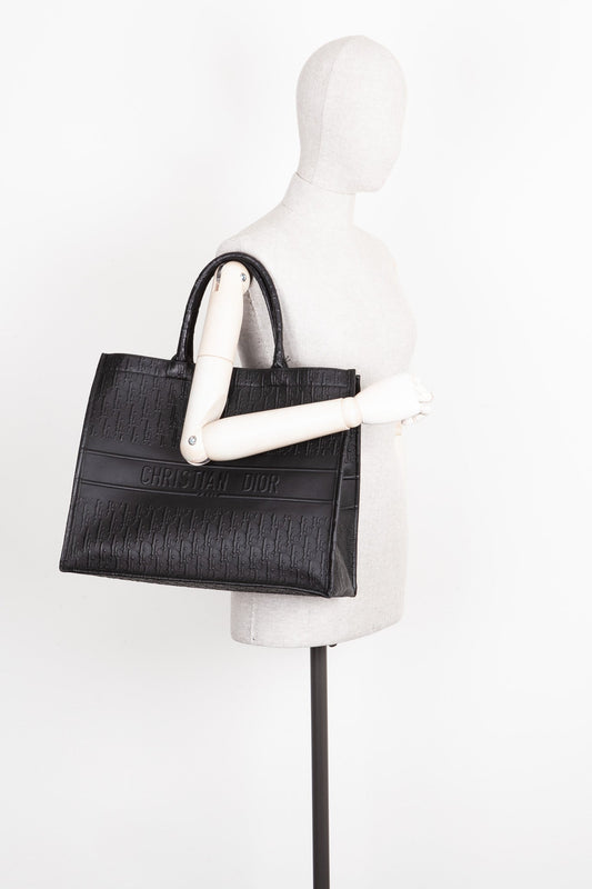 Dior Book Tote Leather Tote Bag