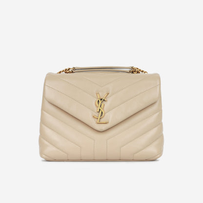 Saint Laurent Lou Beige Handbag Style 4