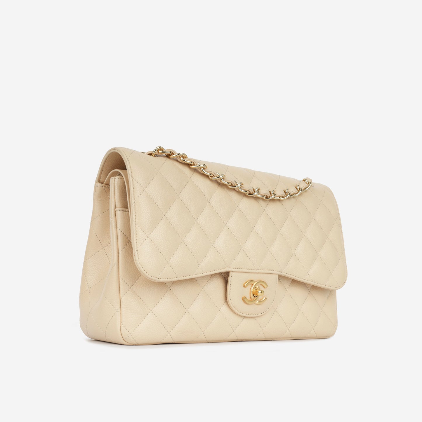 Chanel Classic Flap Lambskin Black Shoulder Bag Style 28