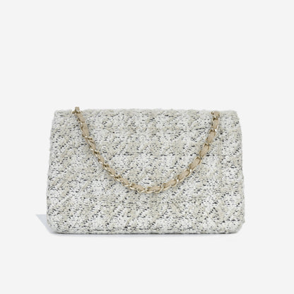 Chanel Classic Flap Lambskin Black Shoulder Bag Style 34