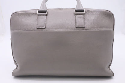 Dior Atelier Business Bag in Grey Leather