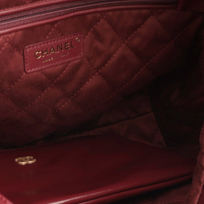 Chanel Luxury Calfskin Gold Tote Bag Style 5