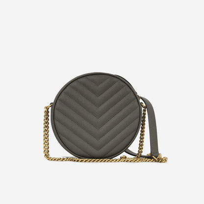 Saint Laurent Vinyle Round Camera Bag