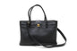 Chanel Black Calfskin Cerf Executive Shopper Shoulder Tote Bag