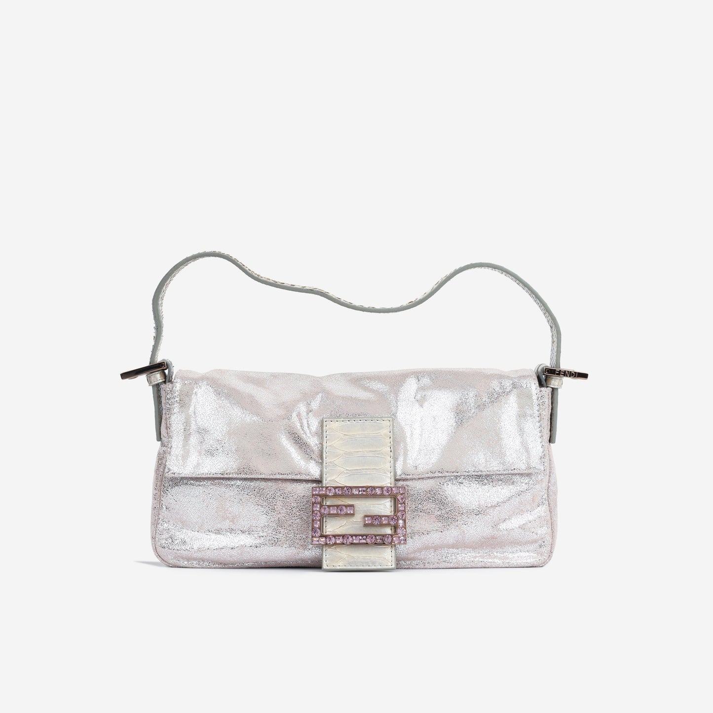 Fendi Baguette Red Shoulder Bag Style 26