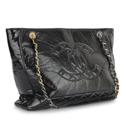 Chanel Medium Cc Tote - Glazed Calfskin
