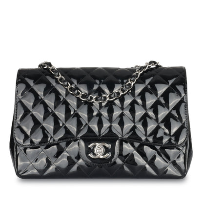Chanel Classic Flap Bag - Jumbo Patent