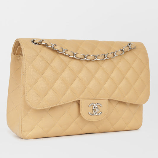 Chanel Classic Flap Caviar Gold Shoulder Bag Style 4