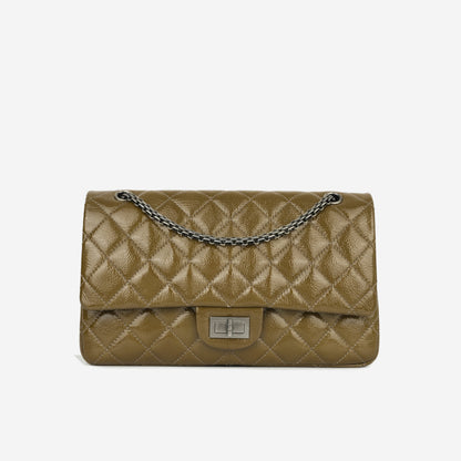 Chanel Classic Flap Lambskin Brown Shoulder Bag Style 8