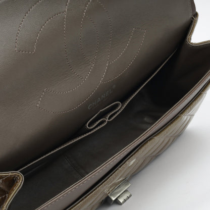 Chanel Classic Flap Lambskin Brown Shoulder Bag Style 8