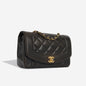 Chanel Classic Flap Lambskin Black Shoulder Bag Style 288