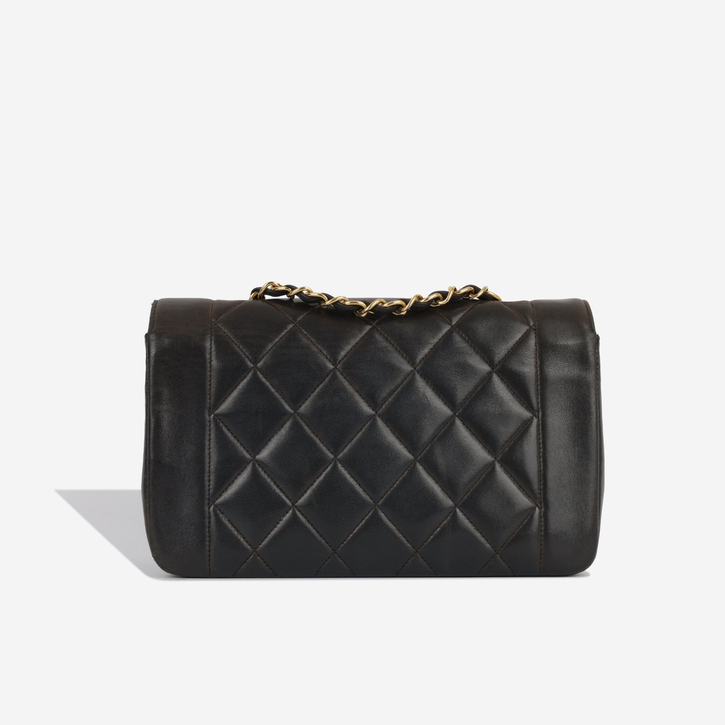 Chanel Classic Flap Lambskin Black Shoulder Bag Style 288