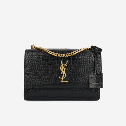 Saint Laurent Sunset Red Shoulder Bag Style 10
