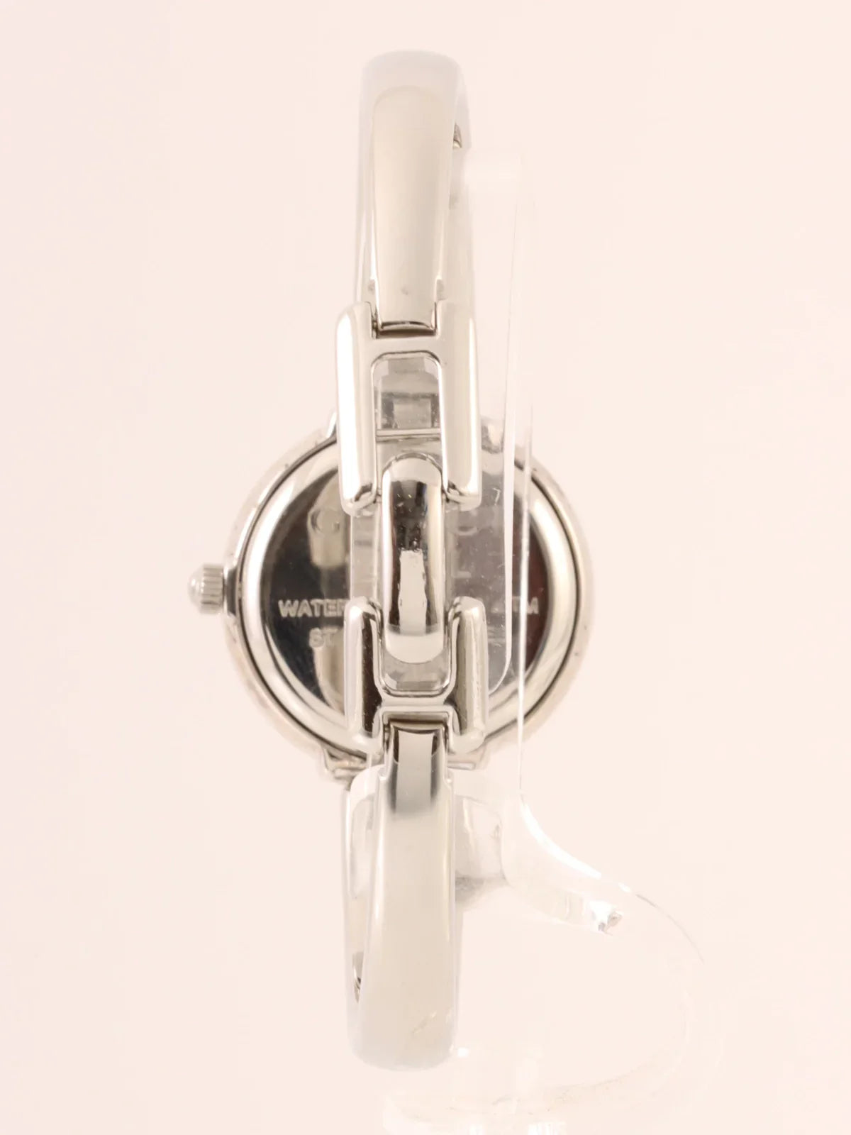 GUCCI Round Face Bangle Watch Silver