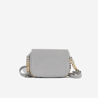 Chanel Classic Flap Calfskin Gold Shoulder Bag Style 8