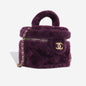 Chanel Vanity Lambskin Gold Clutch Style 3