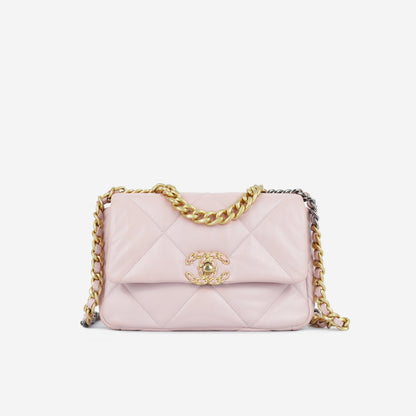 Chanel Chanel 19 Lambskin Gold Shoulder Bag Style 3